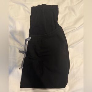 Figs Maternity Zamora Jogger Scrub Bottoms Large Black